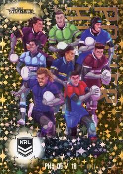 2023 NRL Traders Titanium - Power Heroes Yellow #PHY05 Group A Front
